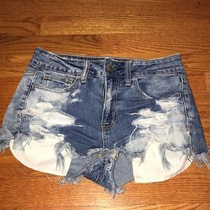 American Eagle Distressed Shorts
